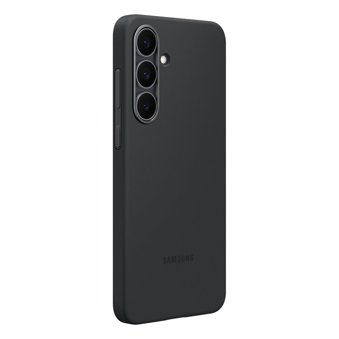 Samsung Funda de Silicona para Galaxy S25 FE, Resistente a Impactos y Rayones, Color Negro Samsung Funda de Silicona para Galaxy S25 FE, Resistente a Impactos y Rayones, Color Negro