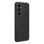 Samsung Funda de Silicona para Galaxy S25 FE, Resistente a Impactos y Rayones, Color Negro
