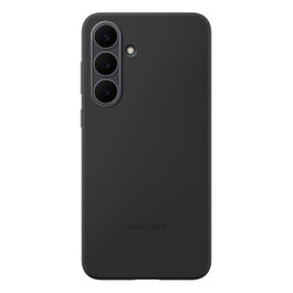 Samsung Funda de Silicona para Galaxy S25 FE, Resistente a Impactos y Rayones, Color Negro