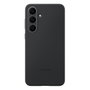 Samsung Funda de Silicona para Galaxy S25 FE, Resistente a Impactos y Rayones, Color Negro