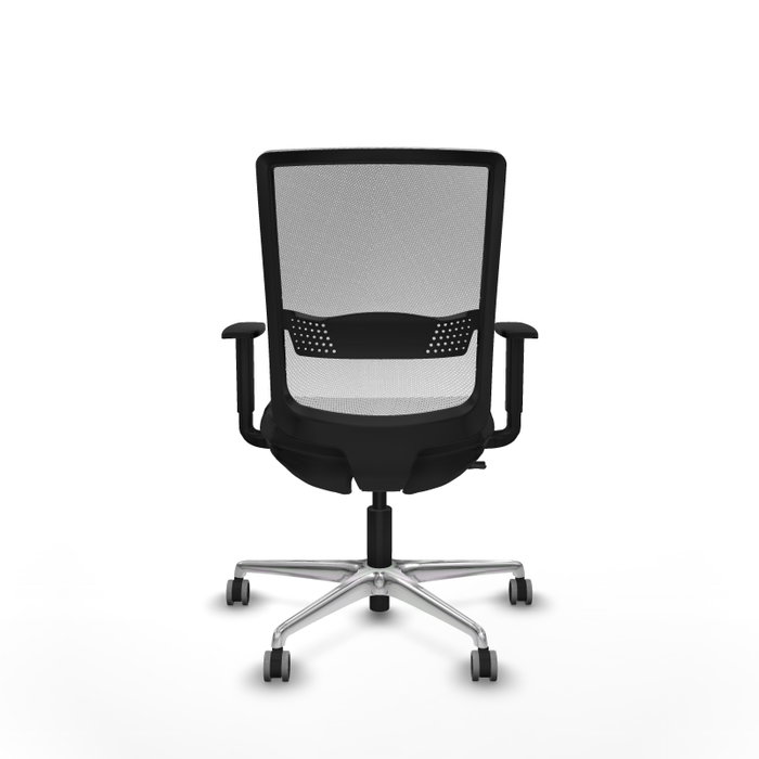 PIQUERAS Y CRESPO Silla de oficina Haches con mecanismo Sincro/Traslack, Negro y Blanco PIQUERAS Y CRESPO Silla de oficina Haches con mecanismo Sincro/Traslack, Negro y Blanco