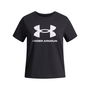 Camiseta de Manga Corta Infantil Under Armour Big Logo Negro M
