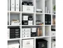 Leitz Caja almacenamiento Click & Store WOW cartón reciclado negro 281x200x369 mm
