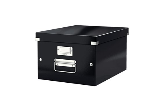 Leitz Click&Store WOW Caja de Almacenamiento Mediana Negro