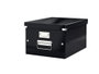 Leitz Click&Store WOW Caja de Almacenamiento Mediana Negro