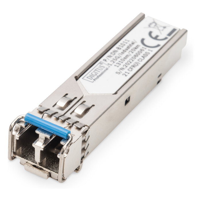 Digitus Módulo SFP Industrial 1.25 Gbps 20 km LC 1310 nm Digitus Módulo SFP Industrial 1.25 Gbps 20 km LC 1310 nm