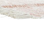 DKD Home Decor Alfombra de Algodón con Flecos Naranja y Beige 120x180 cm