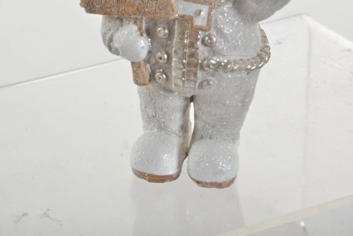 DKD Home Decor Figura Navidad Moderna Santa Resina 7 x 13 x 9 cm