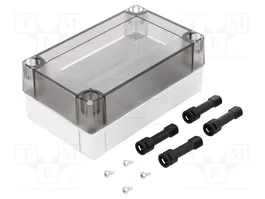 FIBOX MNX Carcasa Universal de Policarbonato Gris