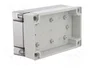 FIBOX MNX Carcasa Universal de Policarbonato Gris