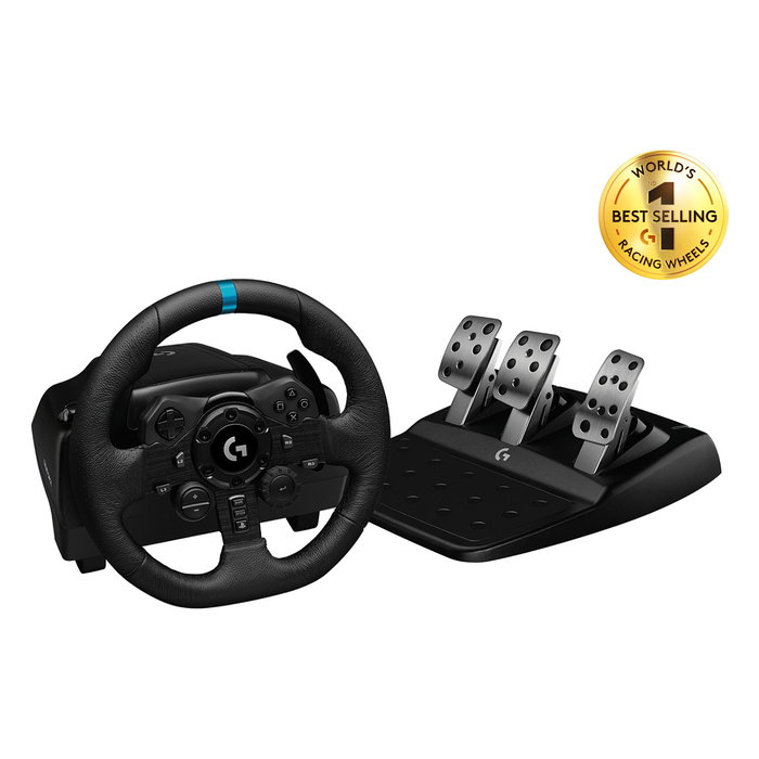 Logitech G923 TRUEFORCE Volante y Pedales para PS5, PS4 y PC Logitech G923 TRUEFORCE Volante y Pedales para PS5, PS4 y PC