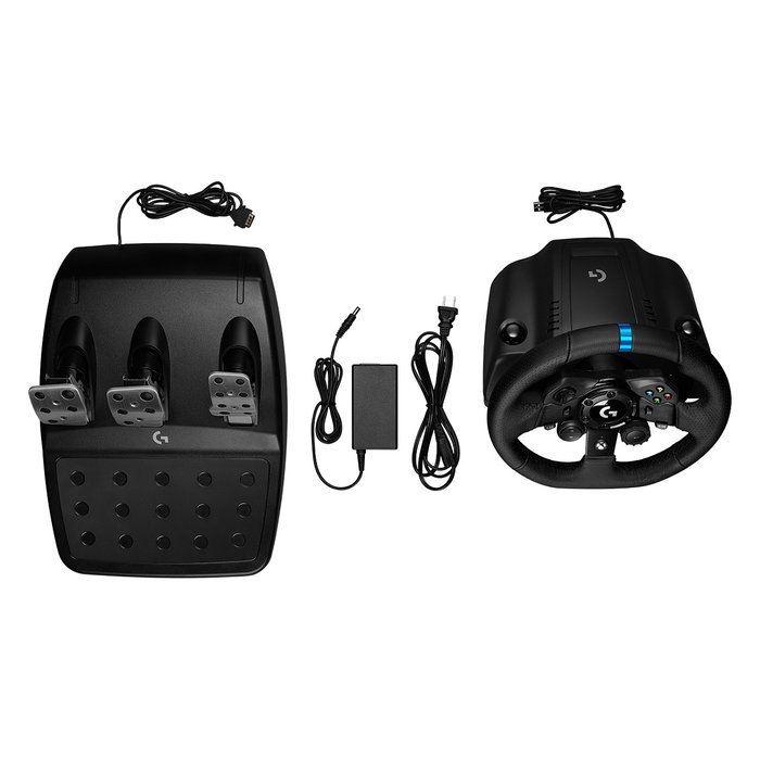 Logitech G G923 Volante y Pedales TRUEFORCE Negro