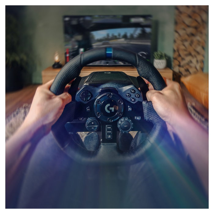 Logitech G G923 Volante y Pedales TRUEFORCE Negro