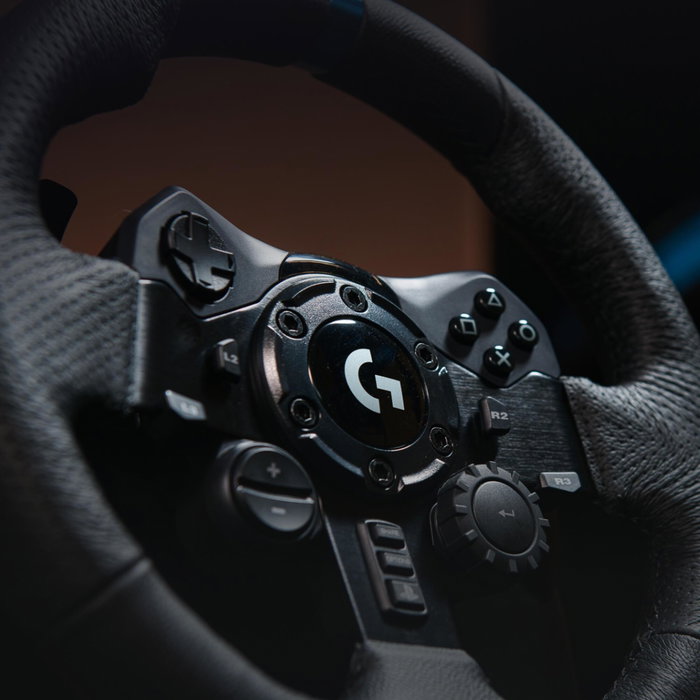 Logitech G923 TRUEFORCE Volante y Pedales para PS5, PS4 y PC