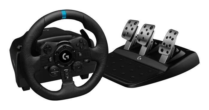 Logitech G G923 Volante y Pedales TRUEFORCE Negro