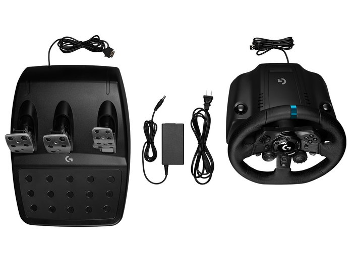 Logitech G G923 Volante y Pedales TRUEFORCE Negro
