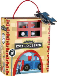 GLOBE PUBLISHING Estació de tren - El meu petit poble junior