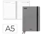 Liderpapel Agenda Naxos 2027 Día Página A5 Gris