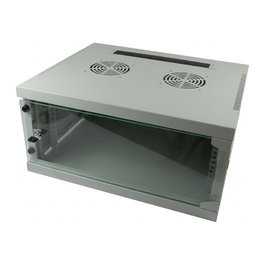 ALLNET Armario de red 19 pulgadas 9HE 1-pieza SMQ-Serie Lichtgrau