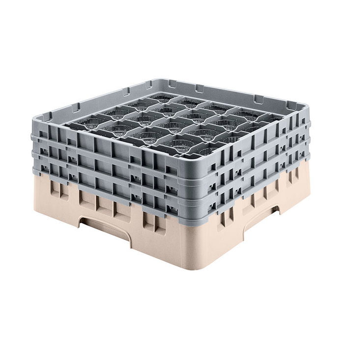 CAMBRO Cesta de lavado 36 compartimentos 2 alturas Beige CAMBRO Cesta de lavado 36 compartimentos 2 alturas Beige