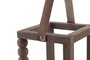 DKD Home Decor Portavelas de Madera y Cristal Marrón