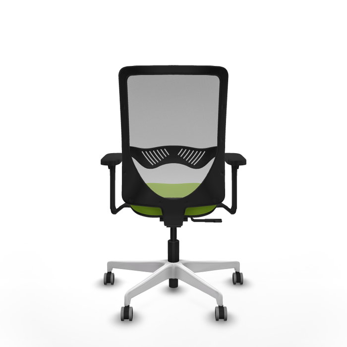 PIQUERAS Y CRESPO Silla de oficina Zulema con mecanismo Sincro, color Pistacho y Gris PIQUERAS Y CRESPO Silla de oficina Zulema con mecanismo Sincro, color Pistacho y Gris