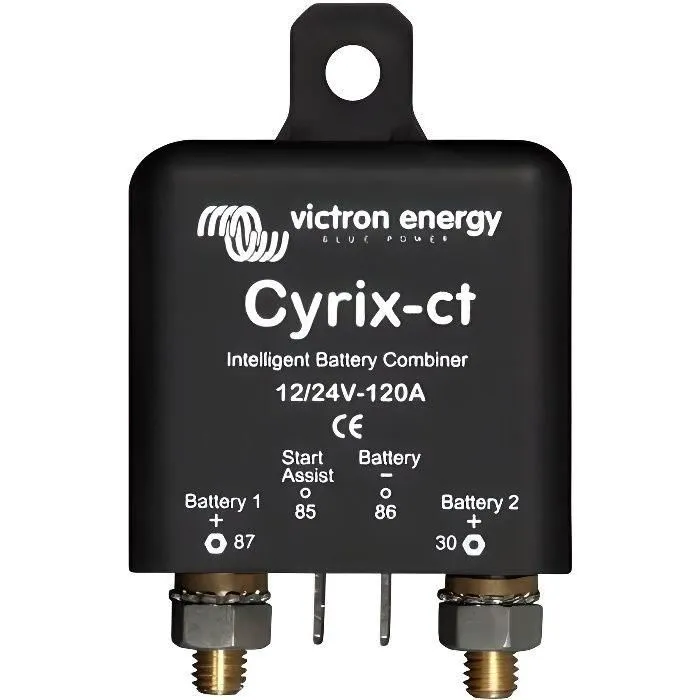Victron Energy Cyrix 12/24V 120A Acoplador Combinador de Batería Victron Energy Cyrix 12/24V 120A Acoplador Combinador de Batería