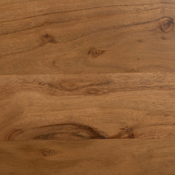 Mesa Comedor Madera-Metal Salón 200 X 100 X 77 cm