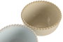 DKD Home Decor Set de 3 Cuencos de Gres Esmaltado JIAHUA 26, Surtido de Colores