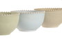 DKD Home Decor Set de 3 Cuencos de Gres Esmaltado JIAHUA 26, Surtido de Colores