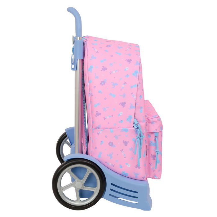 Safta Mochila con Carro Evolution Stitch Bright Disney 42cm