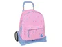 Safta Mochila 774 con Carro Evolution Stitch Bright 420x330x150 mm