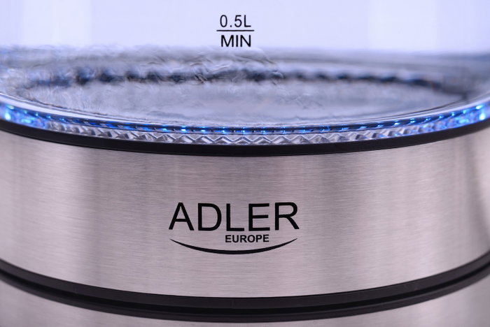 Adler AD 1225 Hervidor de Agua Negro