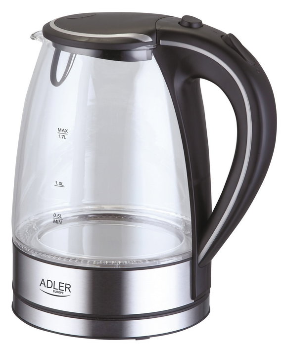 Adler AD 1225 Hervidor de Agua Negro