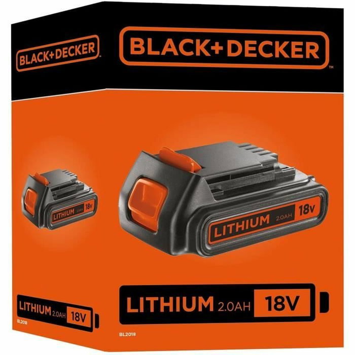 Black+Decker BL2018 Batería de Litio 18V 2.0 Ah