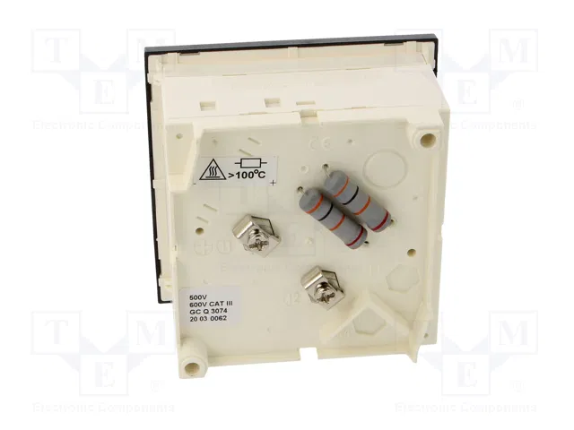LUMEL Voltímetro de Panel EA19N 0÷500V True RMS