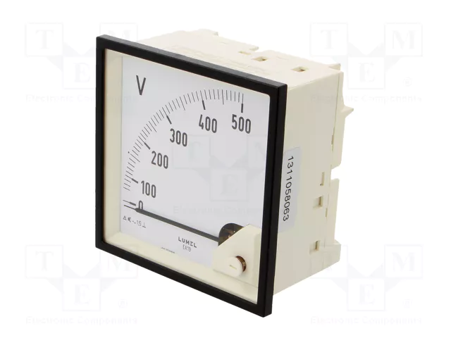 LUMEL Voltímetro de Panel EA19N 0÷500V True RMS