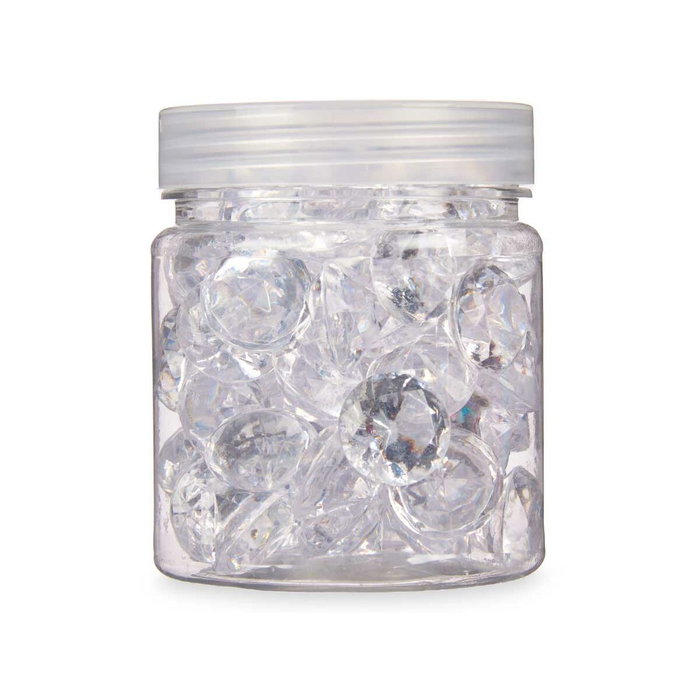Piedras Decorativas Gift Decor Transparente 150 g Diamante (16 Unidades) Piedras Decorativas Gift Decor Transparente 150 g Diamante (16 Unidades)