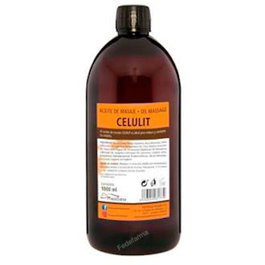 Herdibel Aceite de Masaje Celulit MasaSana 1 Litro - Reducir Celulitis con Aceites Vegetales y Esenciales