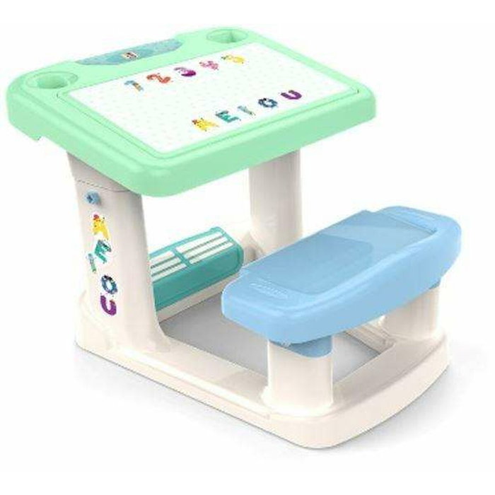 Chicos Pupitre con banco Activity con gran superficie de trabajo 57x72x49 cm Chicos Pupitre con banco Activity con gran superficie de trabajo 57x72x49 cm
