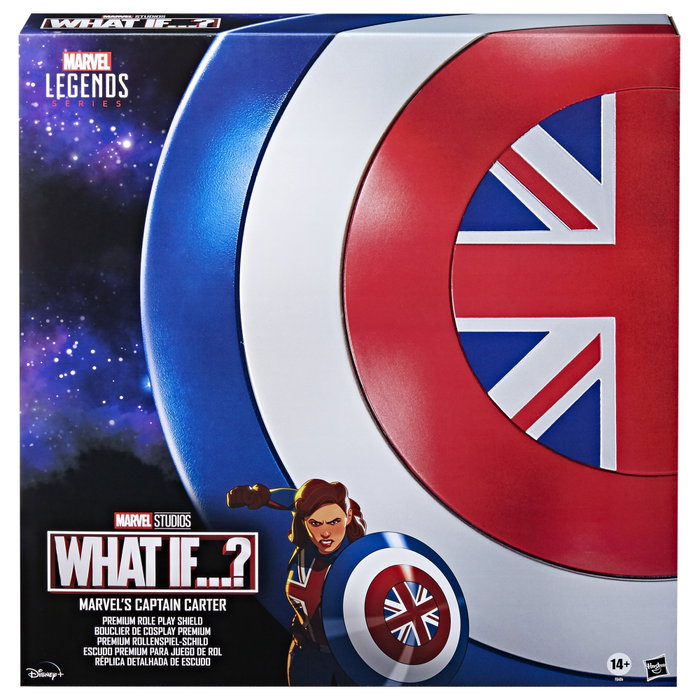 Hasbro Escudo Capitana Carter Marvel Legends Series Juego de Rol Réplica 1:1 Colección Premium Vibranio Hasbro Escudo Capitana Carter Marvel Legends Series Juego de Rol Réplica 1:1 Colección Premium Vibranio