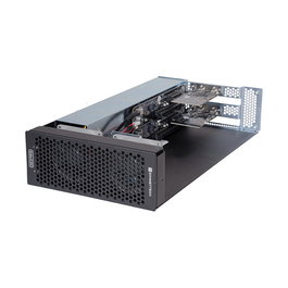 Sonnet Echo II DV Module Negro | Módulo de Expansión Thunderbolt 3 con 4 Puertos, 2 Slots PCIe x16 y Fuente de Alimentación 400 W para Windows y macOS
