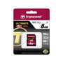 Transcend TS8GSDHC10U1 Tarjeta MicroSDHC 8 GB Clase 10 MLC