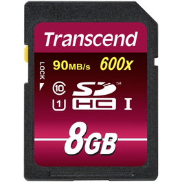 Transcend TS8GSDHC10U1 Tarjeta MicroSDHC 8 GB Clase 10 MLC