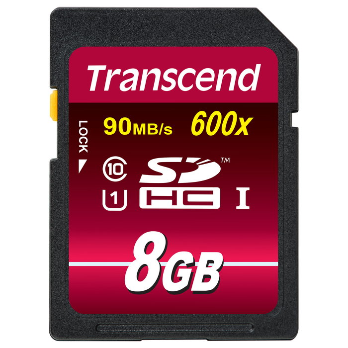 Transcend TS8GSDHC10U1 Tarjeta MicroSDHC de 8GB, Clase 10, U1, 90MB/s Transcend TS8GSDHC10U1 Tarjeta MicroSDHC de 8GB, Clase 10, U1, 90MB/s