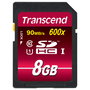 Transcend MicroSDHC de 8 GB TS8GSDHC10U1