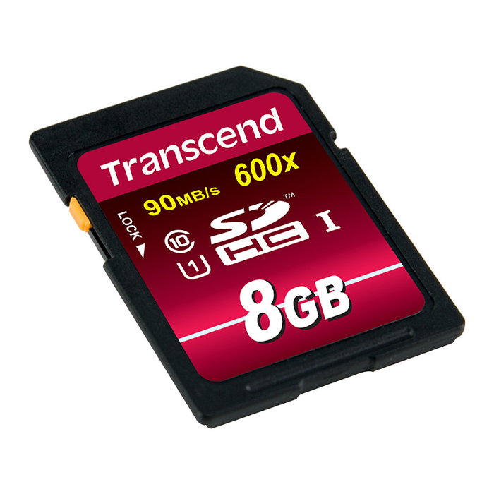 Transcend MicroSDHC de 8 GB TS8GSDHC10U1