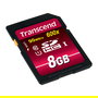 Transcend TS8GSDHC10U1 Tarjeta MicroSDHC de 8GB, Clase 10, U1, 90MB/s