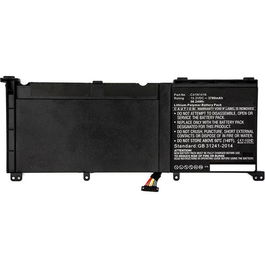 CoreParts Batería Laptop para Asus 56.00Wh Li-Pol 15.2V 3700mAh Negro
