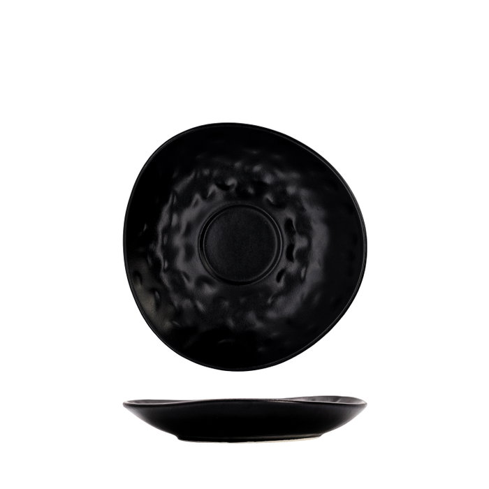Summa Barista Platillo Llano Negro 16 cm (Set de 6) Summa Barista Platillo Llano Negro 16 cm (Set de 6)